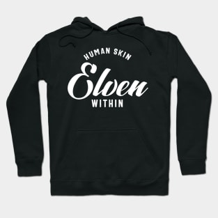 Human Skin Elven Within Gaming Guy RPG Hoodie